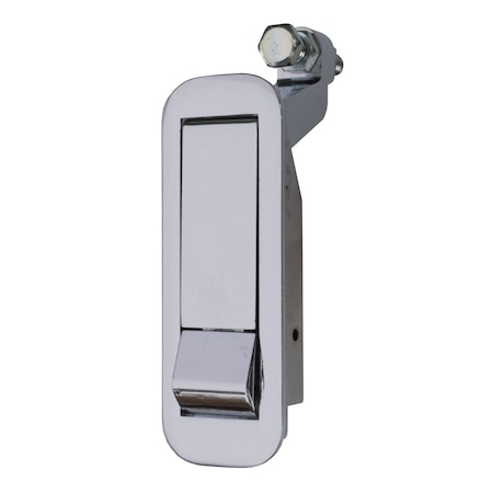Global Pivot Latch, Short Body, Short Arm, Non-Locking, Chrome PL-SSN-10207-PC-1PK